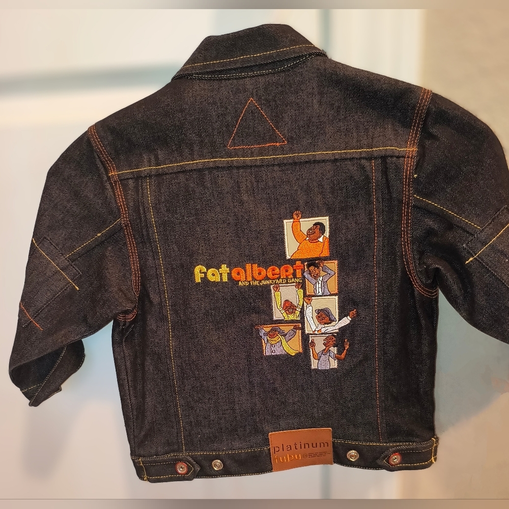 Rare 3T FUBU 100% Cotton Jean Jacket – Fat Albert & The Junkyard Gang